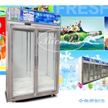 两门玻璃柜